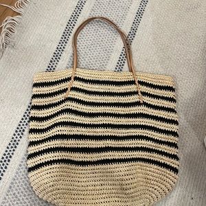 Hat Attack Luxe Stripe Tote Bag